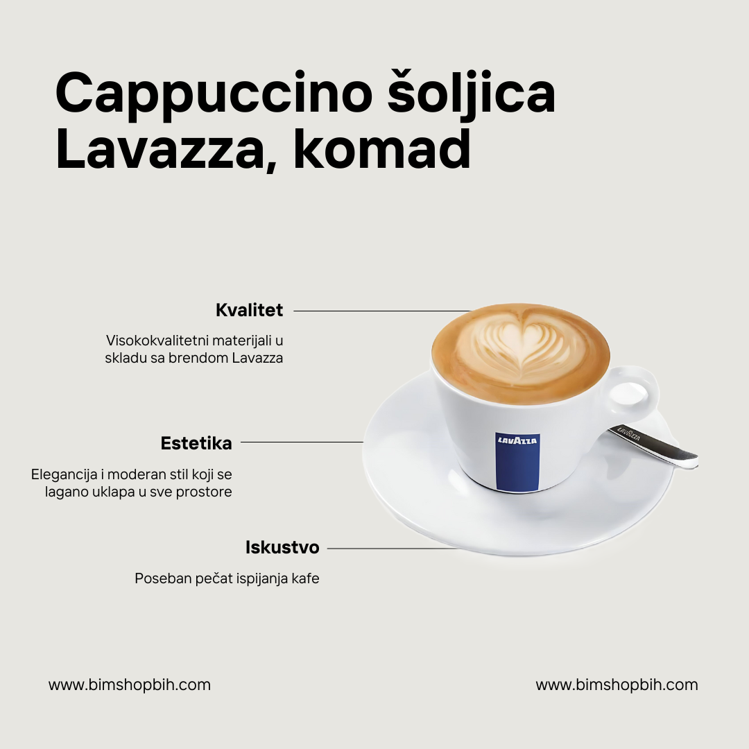 Lavazza šoljice za cappuccino
