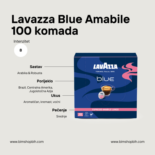 Lavazza Blue Amabile kapsule | 100 komada