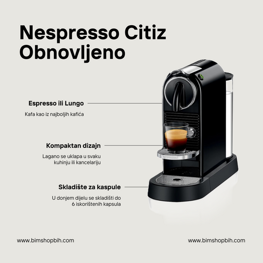 Nespresso Citiz | Obnovljen | A Klasa