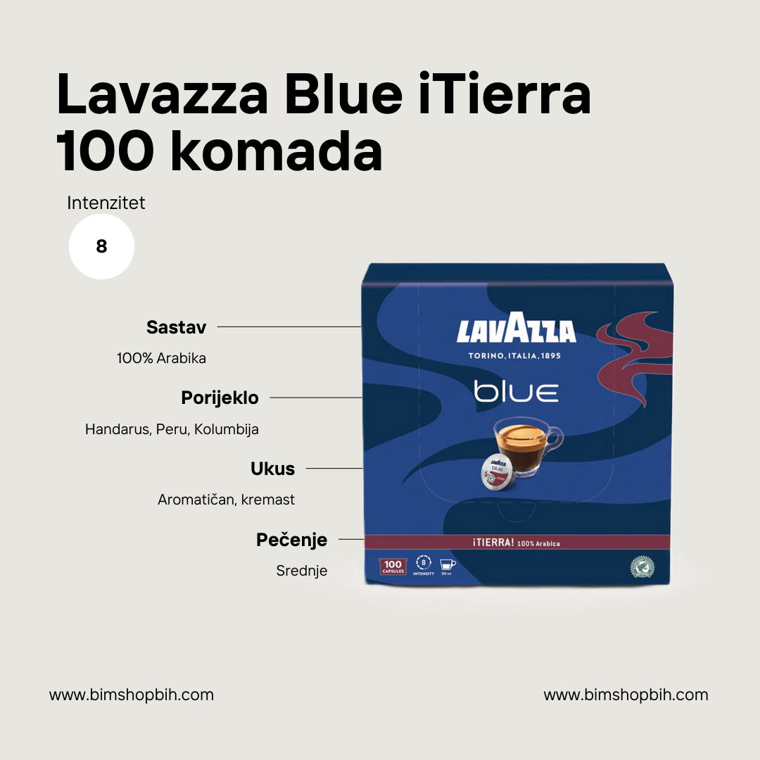 PROMO Lavazza Blue iTierra kapsule | 100 komada