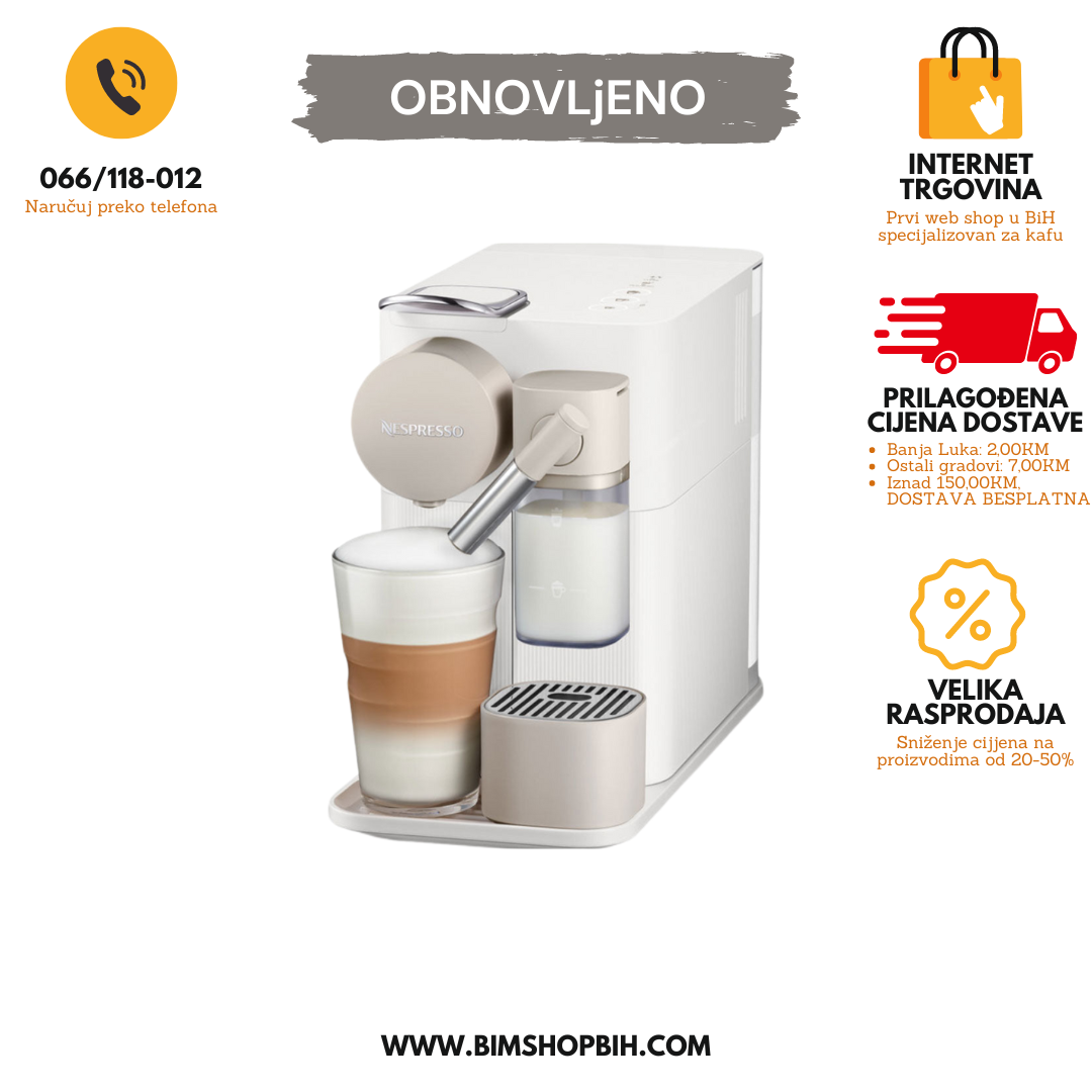 Nespresso Lattissima One Original, Obnovljeno, A Klasa