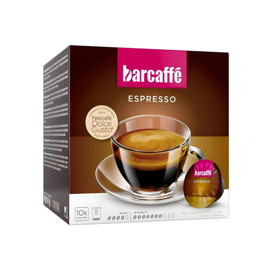 Dolce Gusto Barcaffe Espresso kapsule 10/1BIM SHOP Dolce Gusto Barcaffe Espresso kapsule 10/1 - BIM SHOP