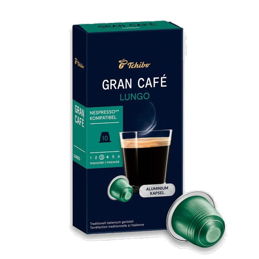Tchibo Gran Cafe Lungo Nespresso kompatibilne kapsuleBIM SHOPTchibo Gran Cafe Lungo Nespresso kompatibilne kapsule