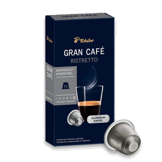 Tchibo Gran Cafe Ristretto Nespresso kompatibilne kapsuleBIM SHOPTchibo Gran Cafe Ristretto Nespresso kompatibilne kapsule